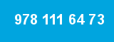 978 111 64 73 978 111 64 73
